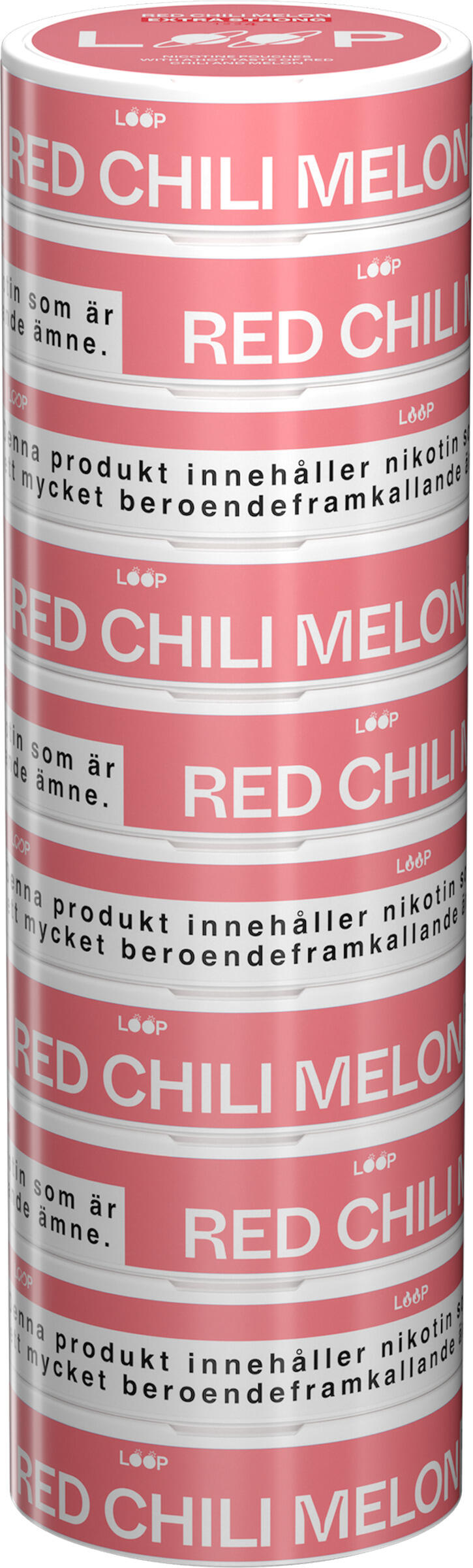 Loop Red Chili/Melon Extra Strong Portion Stock