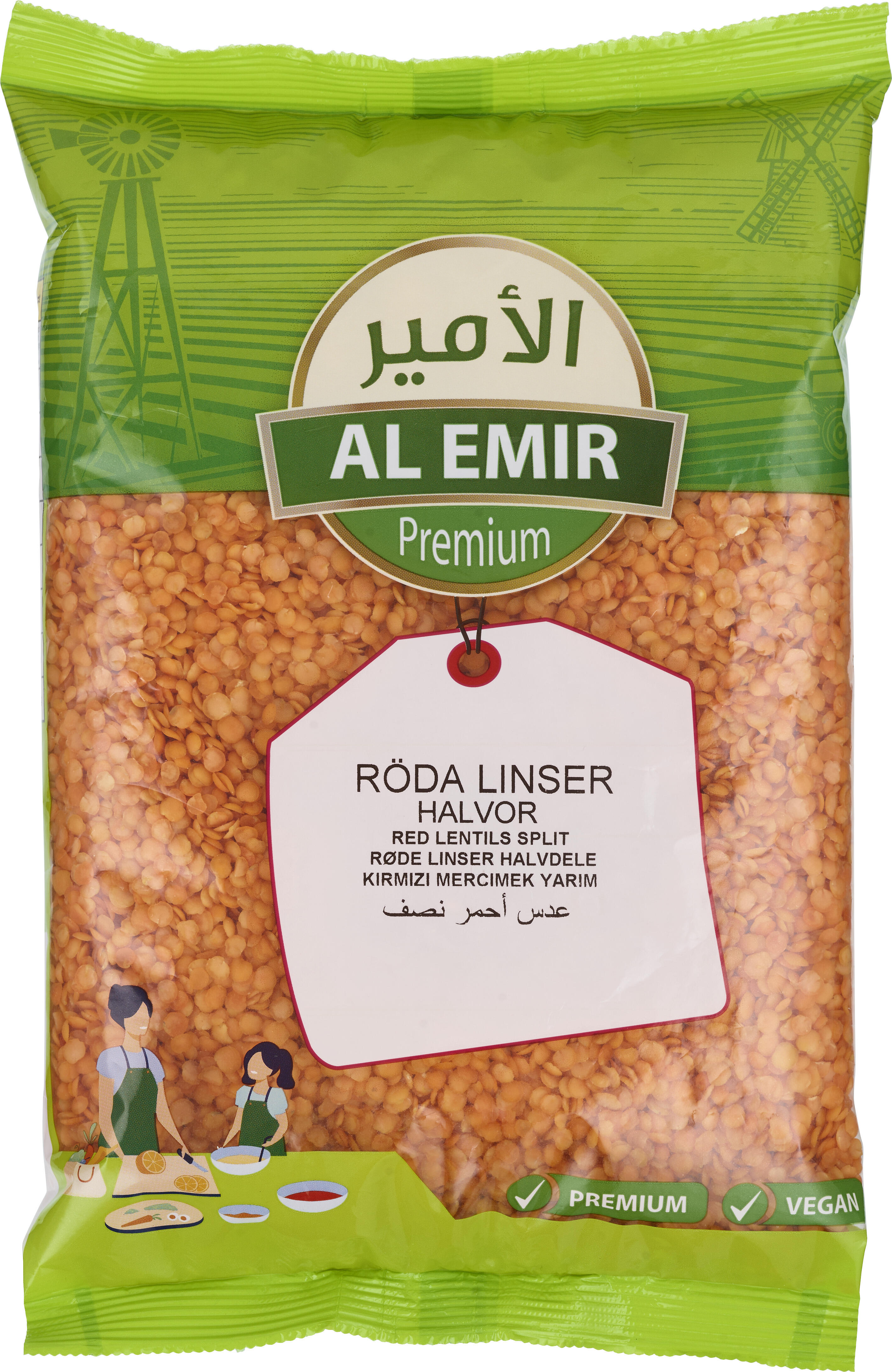 Röda Linser Halvor