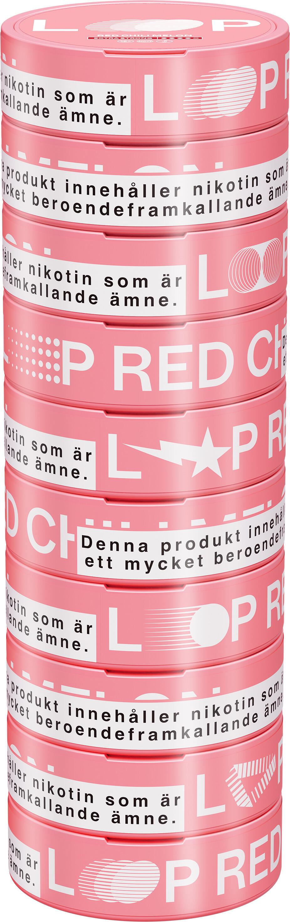Loop Red Chi Mel Ext Str