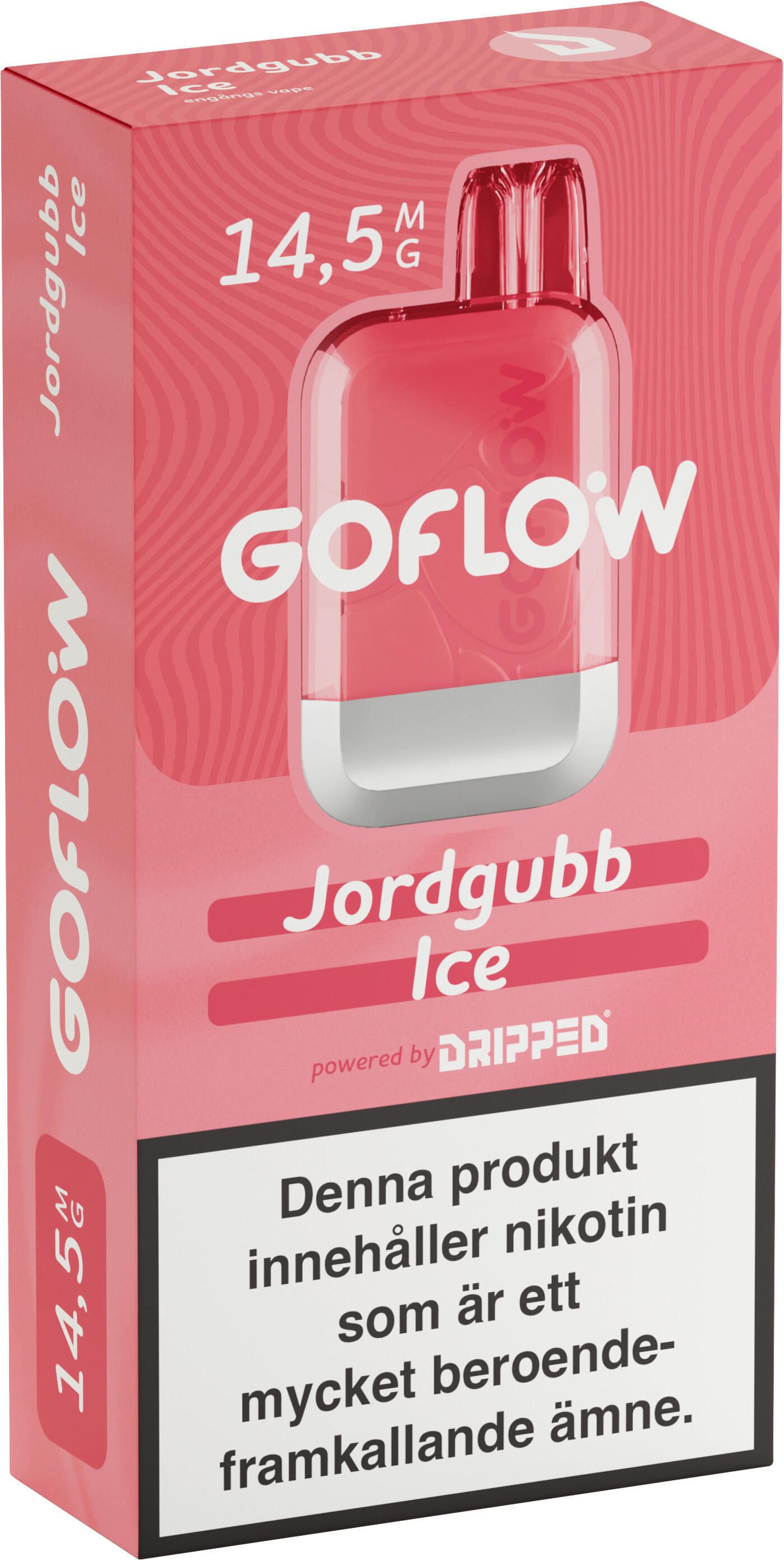 Dripped Jordgubb Ice
