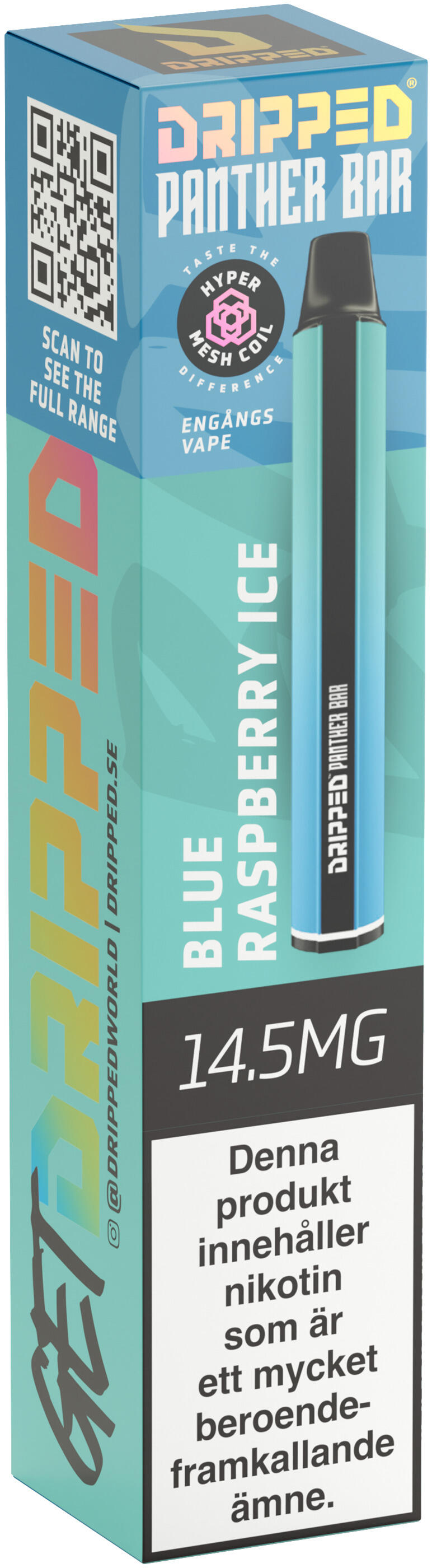 Dripped Blueraspberry Ice