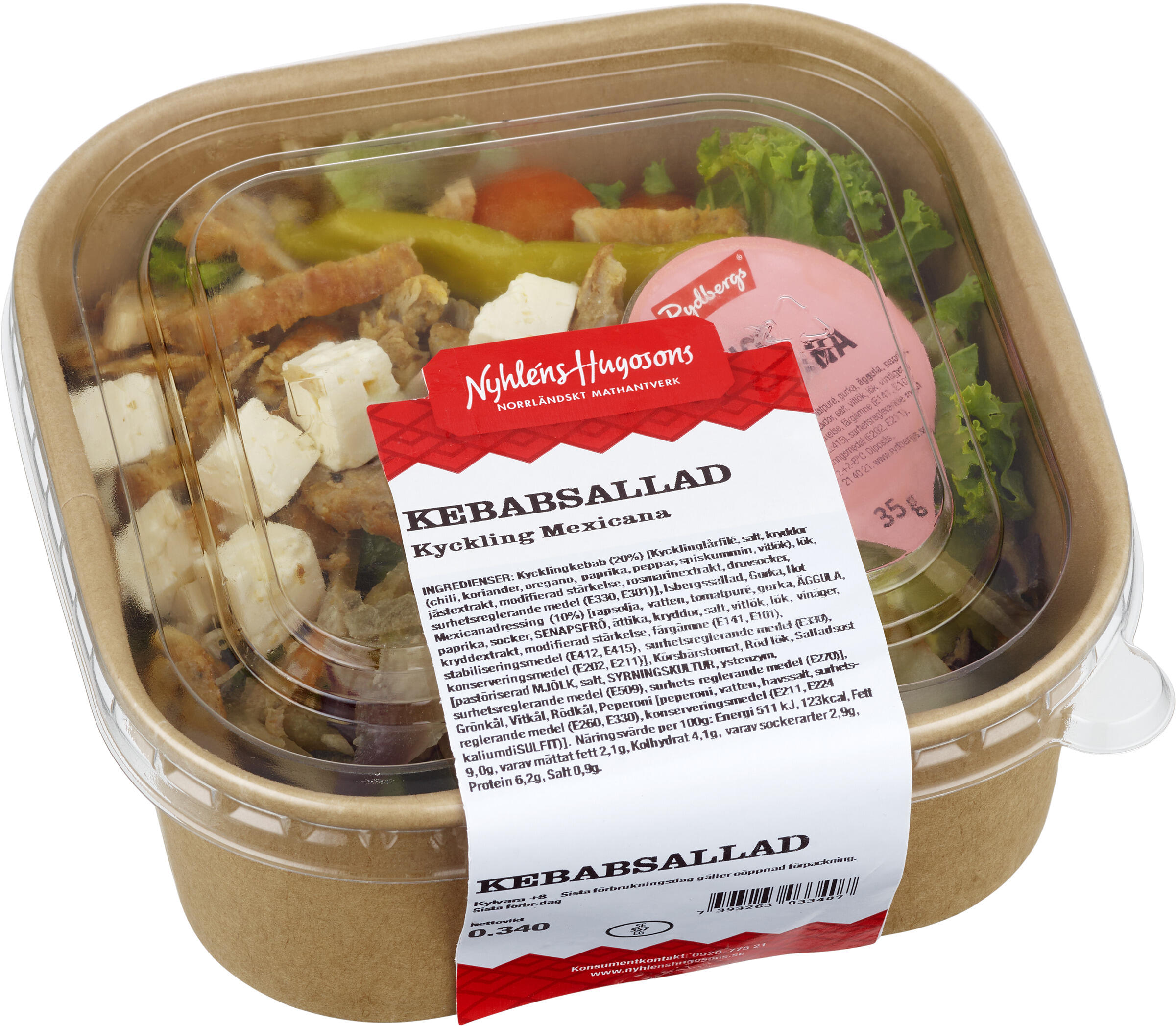 Kebabsallad