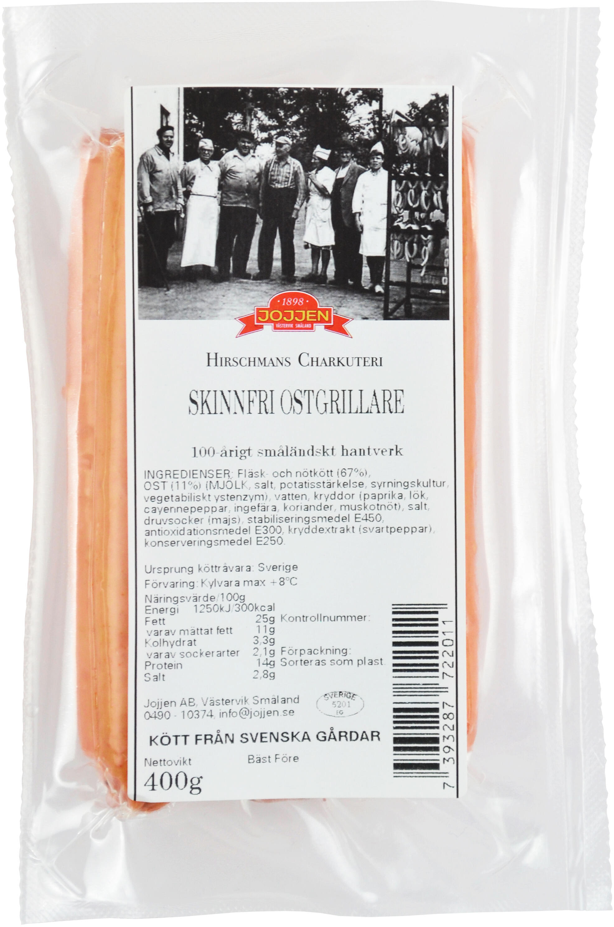 Ostgrillare Skinnfri