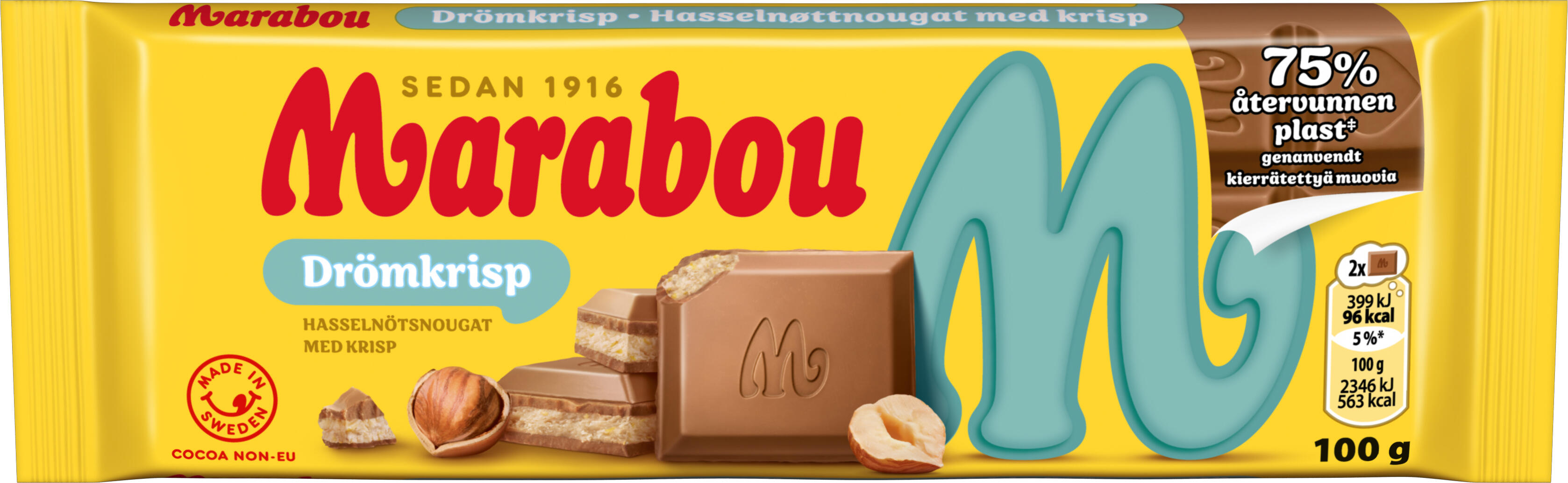 Drömkrisp Hasselnougat