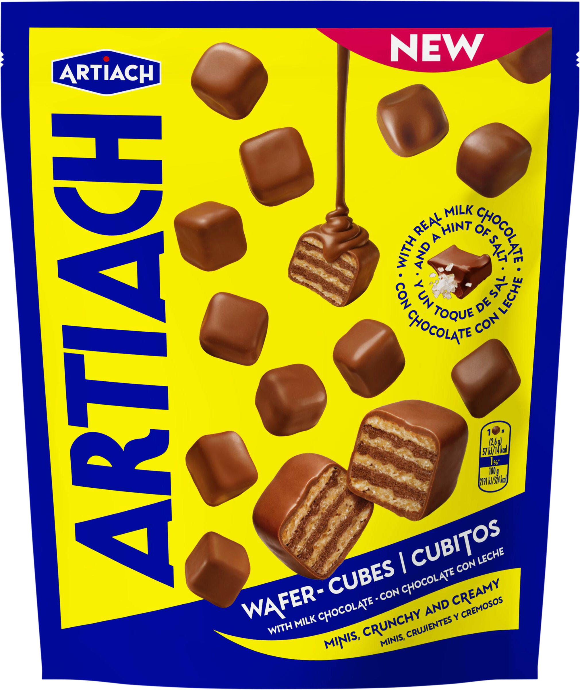 Milk Chocolate Wafer Cube