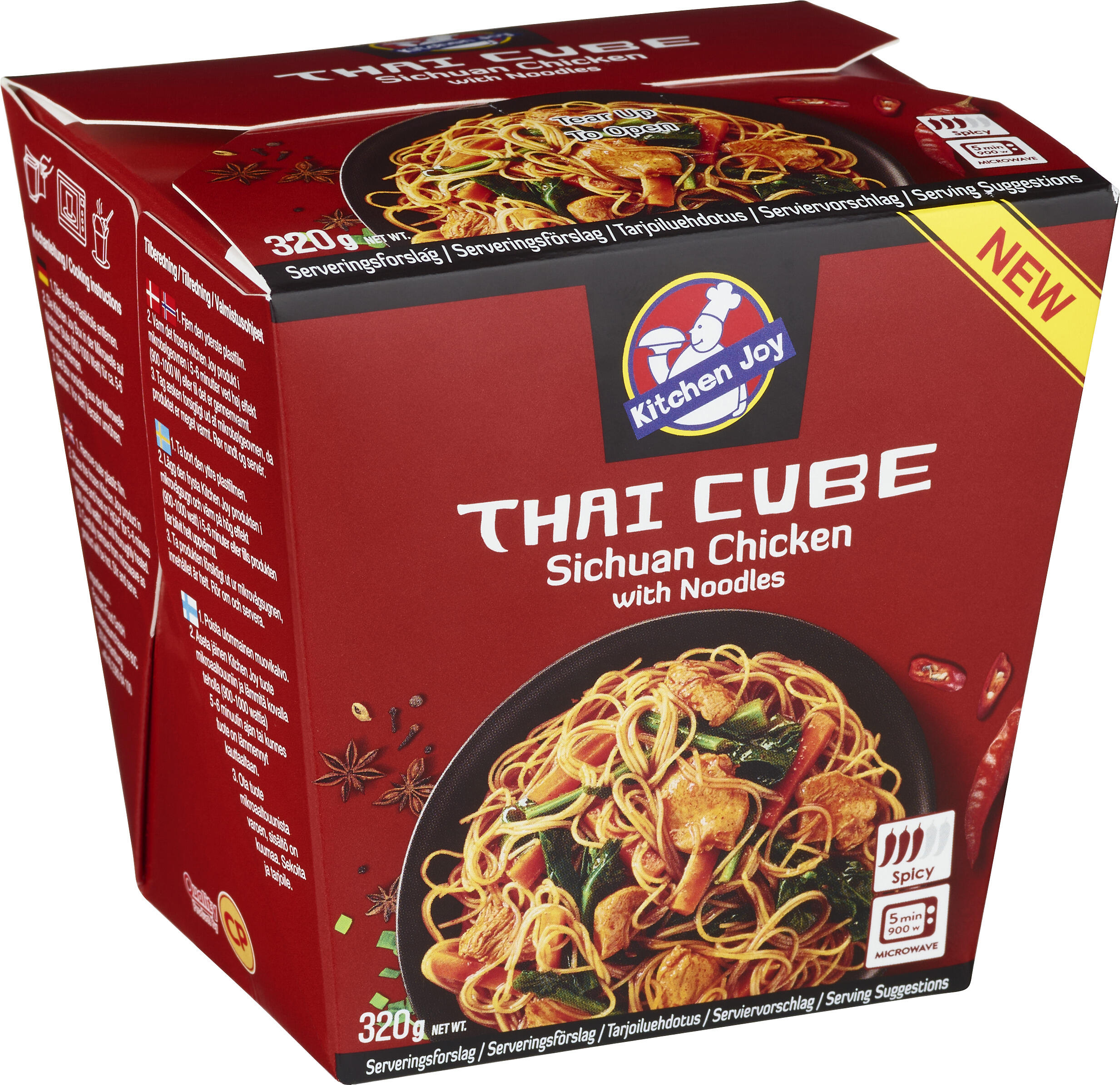 Spicy Chicken Sichuan Noodles