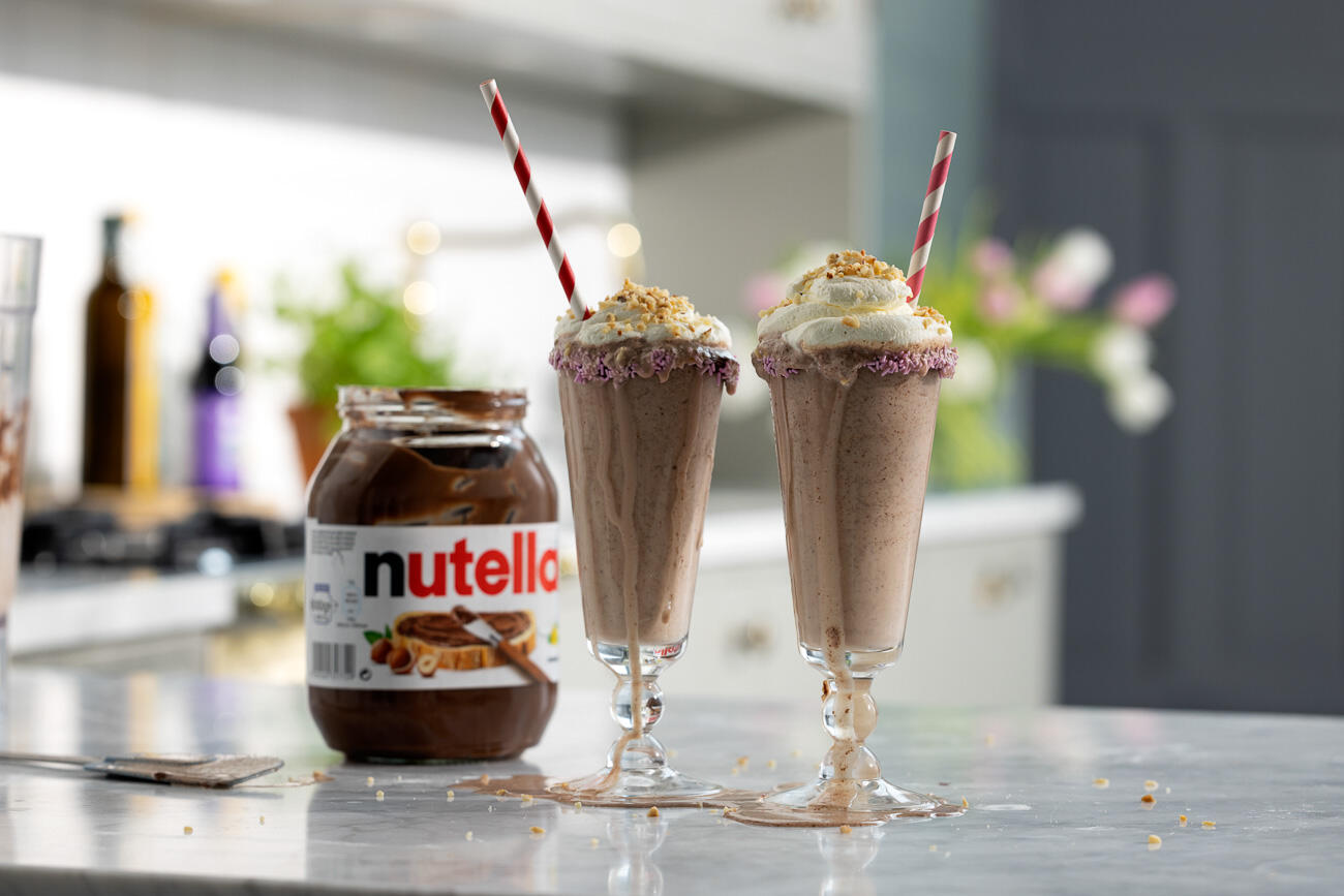 Nutella milkshake